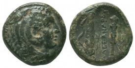 KINGDOM of MACEDON. Alexander III 'the Great', 327-323 BC. Ae.
Condition: Very Fine


Weight: 6,3 gram
Diameter: 17,2 mm