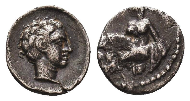 Greek Obol, Ca. 350-300 BC. AR
Condition: Very Fine


Weight: 0,5 gram
Diameter:...