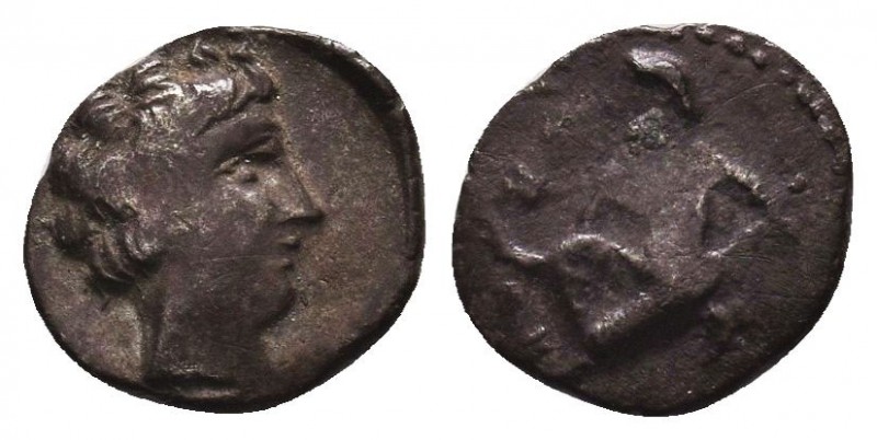 Greek Obol, Ca. 350-300 BC. AR
Condition: Very Fine


Weight: 0,5 gram
Diameter:...