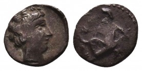 Greek Obol, Ca. 350-300 BC. AR
Condition: Very Fine


Weight: 0,5 gram
Diameter: 9,9 mm