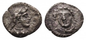 Greek Obol, Ca. 350-300 BC. AR
Condition: Very Fine


Weight: 0,6 gram
Diameter: 8,5 mm