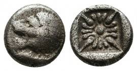 Greek Obol, Ca. 350-300 BC. AR
Condition: Very Fine


Weight: 1,7 gram
Diameter: 9,1 mm