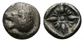 Greek Obol, Ca. 350-300 BC. AR
Condition: Very Fine


Weight: 0,7 gram
Diameter: 8,3 mm