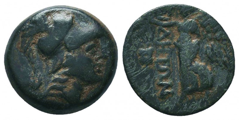 Greek Coins (Circa 220-163 BC). Ae.


Weight: 3,2 gram
Diameter: 15,6 mm