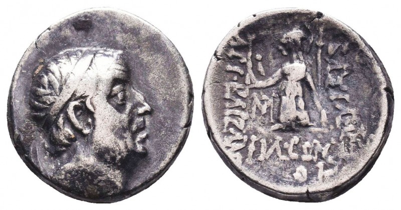 Kings of Cappadocia. Ariobarzanes I. Philoromaios (96-63 BC). AR Drachm 


Weigh...