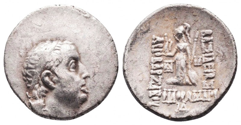 Kings of Cappadocia. Ariobarzanes I. Philoromaios (96-63 BC). AR Drachm 


Weigh...