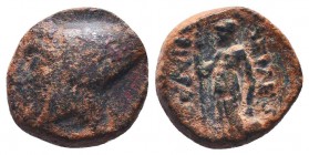 Kings of Cappadocia. Ae (96-63 BC). 


Weight: 3,3 gram
Diameter: 13,8 mm