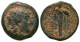SELEUKID KINGDOM. 2nd - 1st Century . Ae.
Condition: Very Fine


Weight: 8,6 gram
Diameter: 21,6 mm