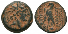 SELEUKID KINGDOM. 2nd - 1st Century . Ae.
Condition: Very Fine


Weight: 6,1 gram
Diameter: 19,8 mm