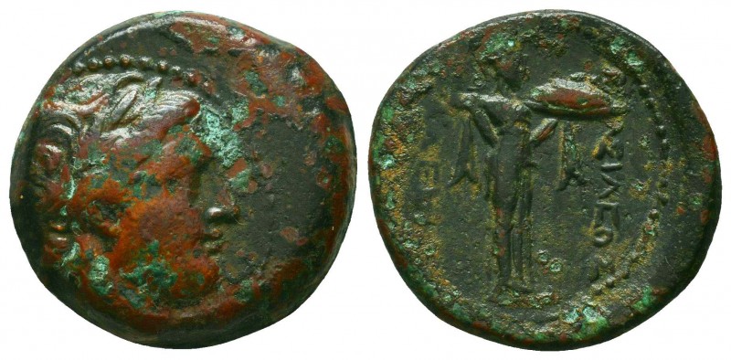 SELEUKID KINGDOM. 2nd - 1st Century . Ae.
Condition: Very Fine


Weight: 8,1 gra...