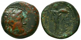SELEUKID KINGDOM. 2nd - 1st Century . Ae.
Condition: Very Fine


Weight: 8,1 gram
Diameter: 21,7 mm