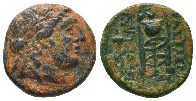 SELEUKID KINGDOM. 2nd - 1st Century . Ae.
Condition: Very Fine


Weight: 4,2 gra...