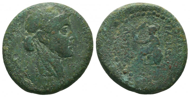 SELEUKID KINGDOM. 2nd - 1st Century . Ae.
Condition: Very Fine


Weight: 11,2 gr...