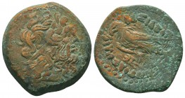 Ptolemaic Kings of Egypt. Ptolemy III Euergetes (246-222 BC). AE


Weight: 12,7 gram
Diameter: 27,1 mm
