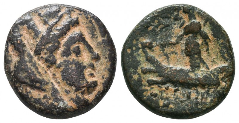 Phoenicia, Arados. 242-166 B.C. AE


Weight: 5,3 gram
Diameter: 18,5 mm