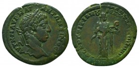 Elagabalus Æ26 of Marcianopolis, Moesia Inferior. AD 218-222. AVT KM AVP HΛI ANTΩNEINOC, laureate head right / YΠ CEPΓ TITIAN8 MAPKIANOΠOΛITΩN, Hygiei...