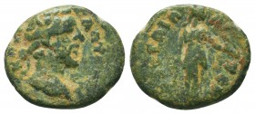 Geta (Caesar, 198-209). Phrygia, Hadrianopolis-Sebaste. 


Weight: 2,3 gr
Diameter: 16,1 mm
