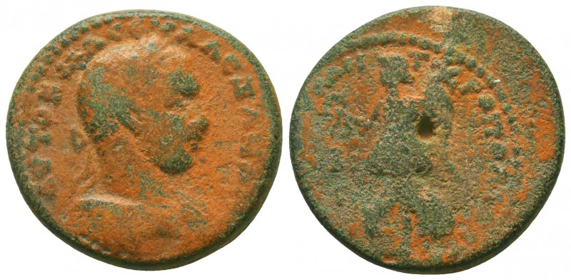 Severus Alexander (222-235 AD). AE Anazarbos, Cilicia. Obv. AYTOK M A CЄV AΛEΞAN...