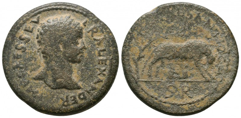 Pisidia, Antiochia. Severus Alexander. A.D. 222-235. AE
Condition: Very fine.


...