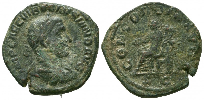 Volusianus (251-253 AD). AE Sestertius


Weight: 18,1 gram
Diameter: 30,6 mm