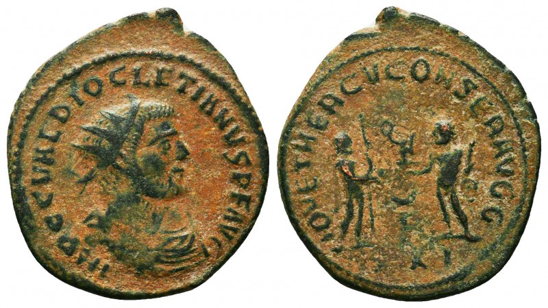 Diocletianus (284-305 AD). AE Antoninianus 


Weight: 3,5 gram
Diameter: 25,3 mm