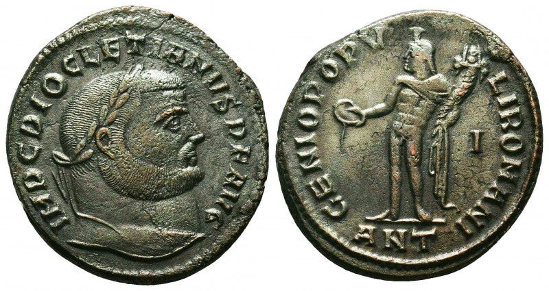 Diocletian, 284-305. Follis Ae,


Weight: 10,0 gram
Diameter: 27,4 mm