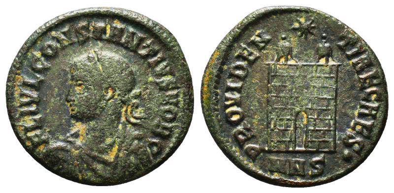 Constantinus II . AE Follis, (306-337 AD)
Condition: Very fine.

Weight: 2,1 gra...