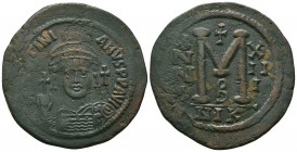 Justinian I. AD 527-565. Ae 
Condition: Very Fine


Weight: 23,2 gram
Diameter: 42,3 mm