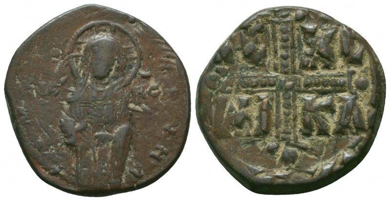 Byzantine Anonymous ca. 1028-1034. AE follis,
Condition: Very Fine


Weight: 9,2...