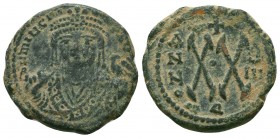 Maurice Tiberius, 582-602. Follis
Condition: Very Fine


Weight: 5,6 gram
Diameter: 21,6 mm