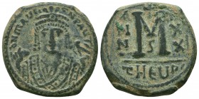 Maurice Tiberius, 582-602. Follis
Condition: Very Fine


Weight: 11,7 gram
Diameter: 28,8 mm