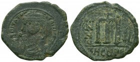 Maurice Tiberius, 582-602. Follis
Condition: Very Fine


Weight: 12,2 gram
Diameter: 34,2 mm