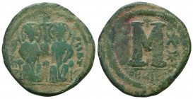 Justin II and Sophia AD 565-578. Ae Follis
Condition: Very Fine


Weight: 13,6 gram
Diameter: 31,4 mm