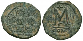 Byzantine Coin ca. 1028-1034. AE 
Condition: Very Fine


Weight: 14,6 gram
Diameter: 29,3 mm