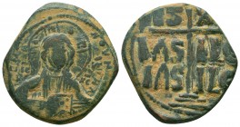 Byzantine Anonymous ca. 1028-1034. AE follis,
Condition: Very Fine


Weight: 12,7 gram
Diameter: 29,1 mm
