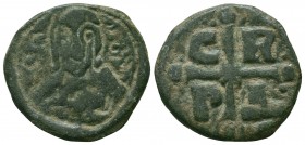 Byzantine Anonymous ca. 1028-1034. AE follis,
Condition: Very Fine


Weight: 6,3 gram
Diameter: 24,9 mm