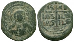 Byzantine Anonymous ca. 1028-1034. AE follis,
Condition: Very Fine


Weight: 9,2 gram
Diameter: 27,6 mm