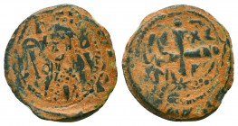 CRUSADERS. Antioch. Tancred. 1101-1112 AD. AE Follis
Condition: Very Fine


Weight: 4,1 gram
Diameter: 22,5 mm