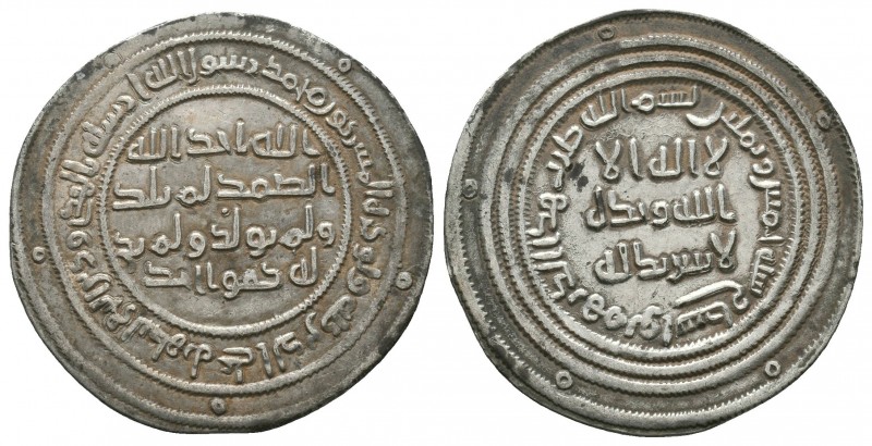 Islamic Silver Coins, Ar.
Condition: Very Fine


Weight: 2,9 gram
Diameter: 26,7...