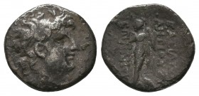 SELEUKID KINGS of SYRIA. Seleukos VI Epiphanes Nikator. 97-94 BC. AR Drachm 


Weight: 1,8 gram
Diameter: 13,9 mm