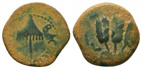 ANCIENT JUDAEA. 104-76 BC. AE Prutah


Weight: 2,4 gram
Diameter: 16,7 mm