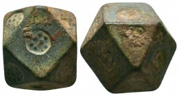 Byzantine Commercial Weight. Circa 5th-7th Century AD.
Condition: Very Fine


Weight: 30,0 gram
Diameter: 16,1 mm