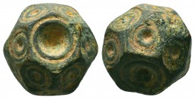 Byzantine Commercial Weight. Circa 5th-7th Century AD.
Condition: Very Fine

Weight: 14,6 gram
Diameter: 15,8 mm