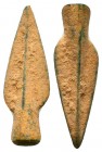 Ancient Arrow Head Ae,
Condition: Very Fine


Weight: 4,4 gram
Diameter: 38,2 mm
