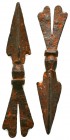 Ancient Arrow Head Ae,
Condition: Very Fine


Weight: 4,7 gram
Diameter: 57,3 mm