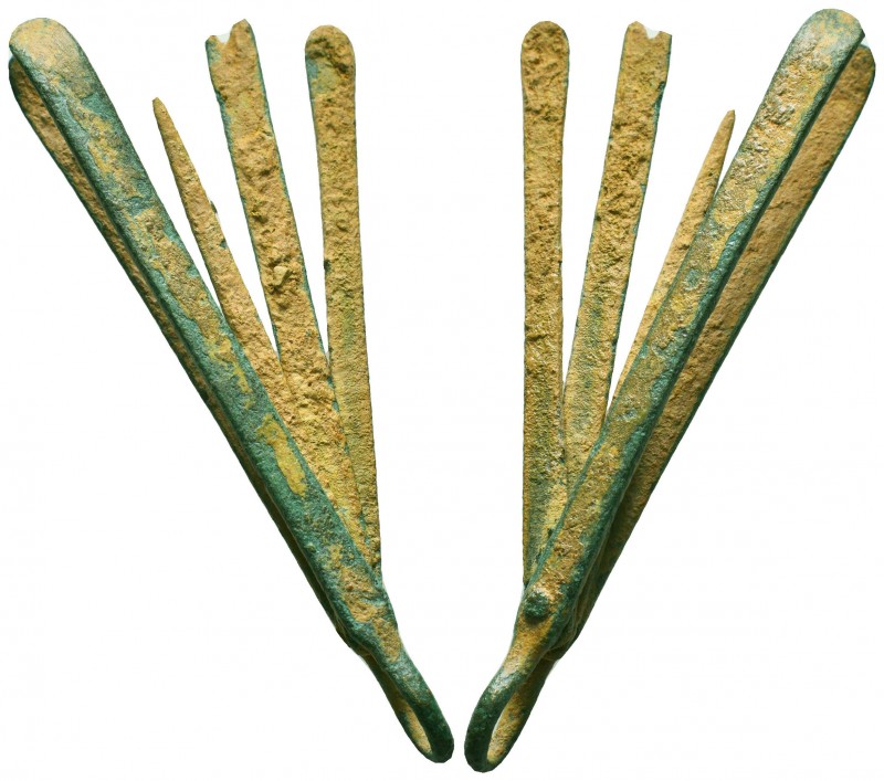 Ancient Roman bronze medical tools c. 1st-3rd century AD. 
Condition: Very Fine
...