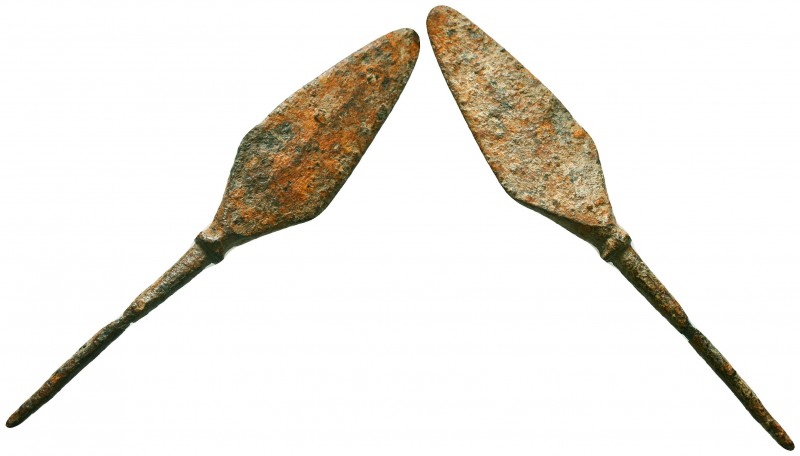 Ancient Arrow Head Ae,
Condition: Very Fine

Weight: 10,8 gram
Diameter: 91,3 mm