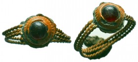 Byzantine Ring , c. 11th-13th century AD
Condition: Very Fine

Weight: 1,5 gram
Diameter: 20,4 mm