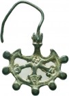 Byzantine Earring , c. 11th-13th century AD


Condition: Very Fine

Weight: 3,0 gram
Diameter: 35,2 mm
