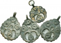 Lot of silver pendants
Condition: Very Fine

Weight: Lot
Diameter: